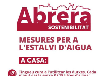 Mesures per a l'estalvi d'aigua a les cases