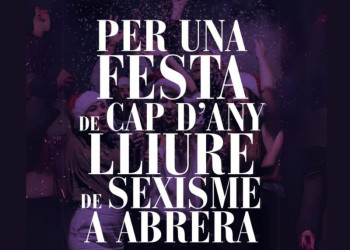 Per unes festes de Cap d'Any lliures de sexisme a Abrera