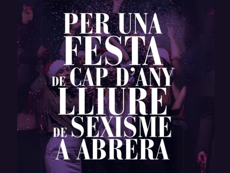 Per unes festes de Cap d'Any lliures de sexisme a Abrera