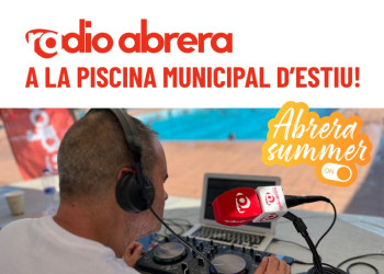 Ràdio Abrera torna a la Piscina Municipal d'Estiu aquest mes de juliol, amb música, ball, jocs, animació i regals, i amb la col·laboració de diverses entitats del nostre municipi!