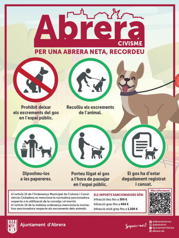 Abrera continua promovent la tinença responsable d’animals