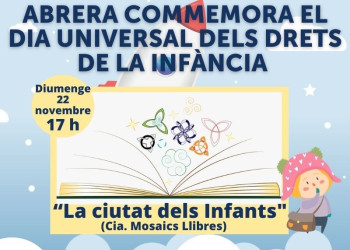 Abrera commemora el Dia Universal dels Drets de la Infància