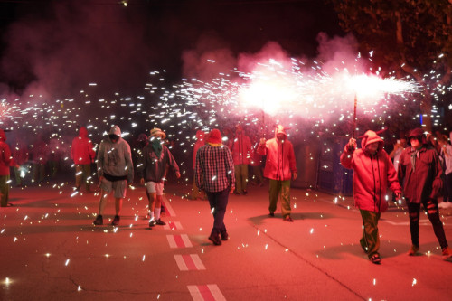 Festa Major d'Abrera 2023: Tronada i Correfoc amb Bram de Foc