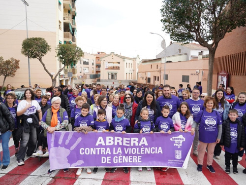 Abrera Municipi 100% Feminista! Commemorem el Dia Internacional per l'erradicació de les violències envers les dones, amb l'acte institucional, el memorial de les víctimes de les violències masclistes d'enguany i la VI Marxa contra les violències masclistes