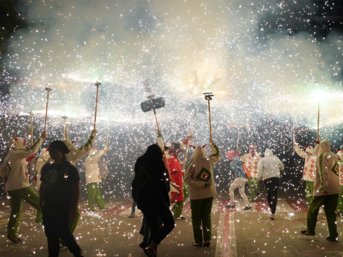 Festa Major 2024: Tronada i Correfoc de la Colla Bram de Foc d'Abrera