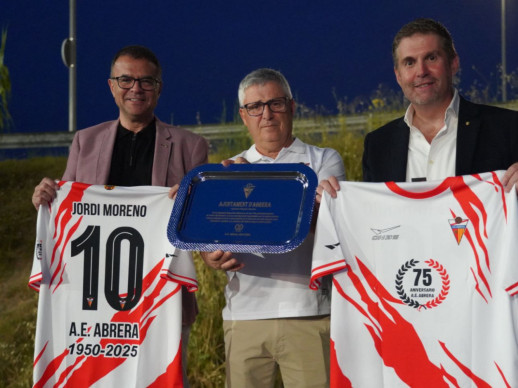 Abrera amb l'esport i les nostres entitats! Celebrem el 75è aniversari de l’Agrupació Esportiva Abrera! Moltes felicitats!