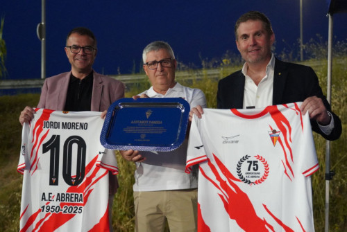 Abrera amb l'esport i les nostres entitats! Celebrem el 75è aniversari de l’Agrupació Esportiva Abrera! Moltes felicitats!