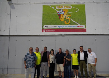 Abrera amb l'esport i les nostres entitats! Celebrem el 75è aniversari de l’Agrupació Esportiva Abrera! Moltes felicitats!