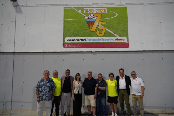 Abrera amb l'esport i les nostres entitats! Celebrem el 75è aniversari de l’Agrupació Esportiva Abrera! Moltes felicitats!