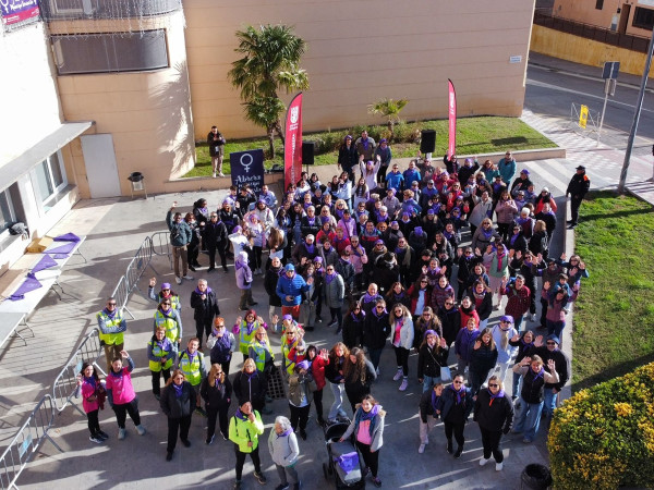 Abrera Municipi 100% Feminista! Omplim els nostres carrers de color lila en la VIII Marxa contra les violències masclistes, amb èxit de participació i prop de 250 persones inscrites!