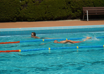 Gran èxit d'assistència i participació al Mulla't per l'esclerosi múltiple 2026, a la Piscina Municipal d'Estiu, aquest diumenge 19 de juliol!