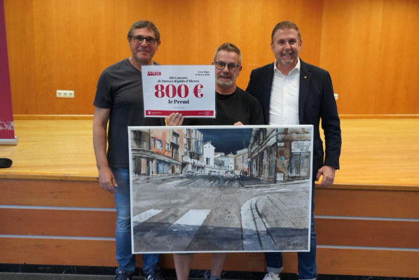 Pintem Abrera! 24 artistes han participat en la 48è Concurs de Pintura Ràpida Vila d’Abrera aquest diumenge 14 de juny