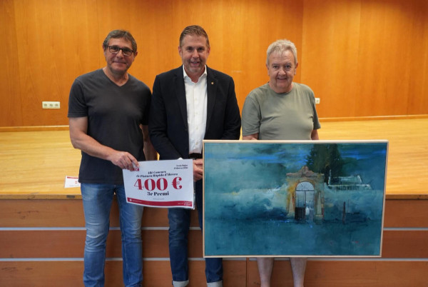 Pintem Abrera! 24 artistes han participat en la 48è Concurs de Pintura Ràpida Vila d’Abrera aquest diumenge 14 de juny