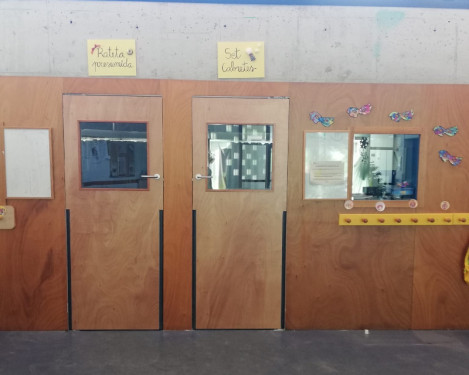 Continuem treballant en l'adequació i millora dels nostres centres educatius. Escola Bressol Municipal Món Petit