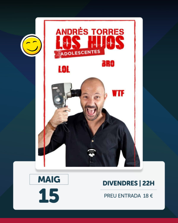 Cicle d'humor d'Abrera 2026 - Andrés Torres