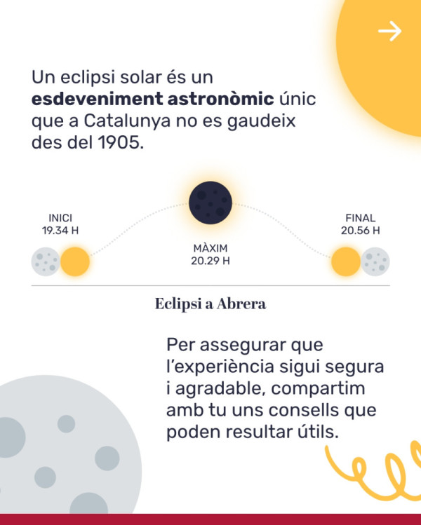Prepara’t per gaudir amb seguretat de l’eclipsi solar del proper dimecres 12 d’agost!