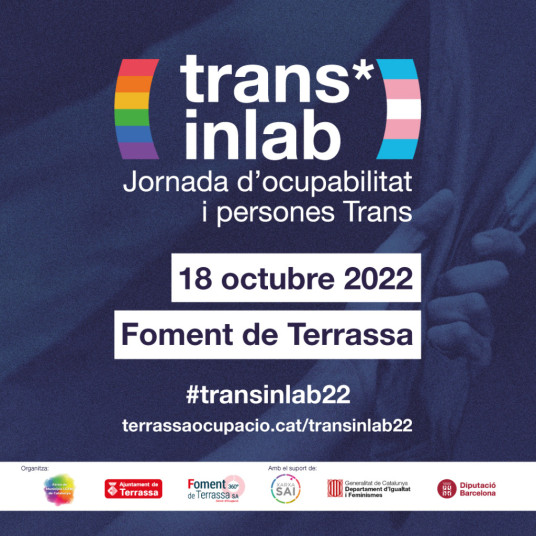Ja estan obertes les inscripcions per la jornada Transinlab, d’ocupabilitat i persones Trans