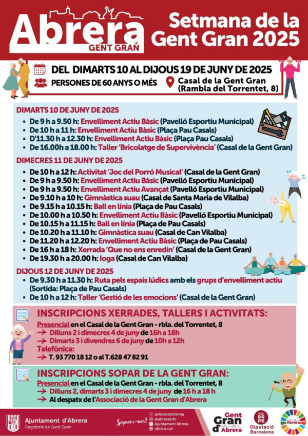 Setmana de la Gent Gran d'Abrera 2025