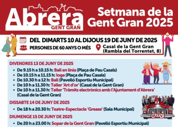 Setmana de la Gent Gran d'Abrera 2025