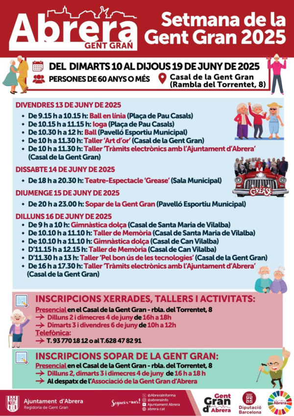 Setmana de la Gent Gran d'Abrera 2025