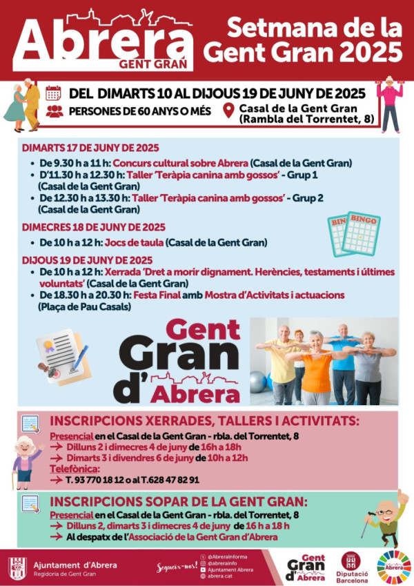 Setmana de la Gent Gran d'Abrera 2025