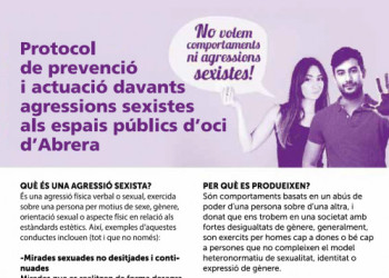 Protocol de prevenció i actuació davant agressions sexistes als espais públics d'oci d'Abrera