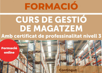 Curs d'organització i gestió de magatzem