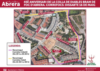 Bram de Foc celebra 45 anys amb una gran jornada festiva i dos correfocs el dissabte 16 de maig