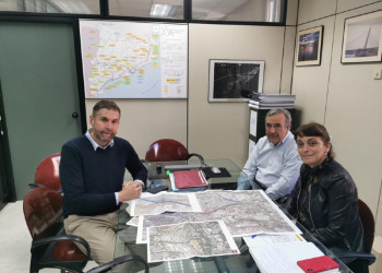 Acord de l'Ajuntament, el Ministeri de Transports, Mobilitat i Agenda Urbana (MITMA) i la Generalitat de Catalunya per treure la C-55 del nucli urbà d'Abrera
