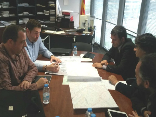 Reunió amb la Direcció General d'Infraestructures de la Generalitat C-55