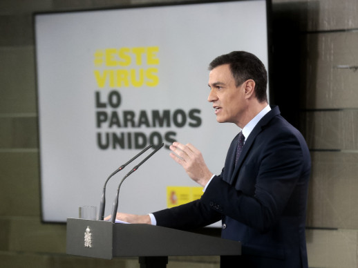 Roda de premsa Pedro Sánchez 17.03.20