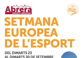 Setmana Europea de l'Esport 2025 - Cartell