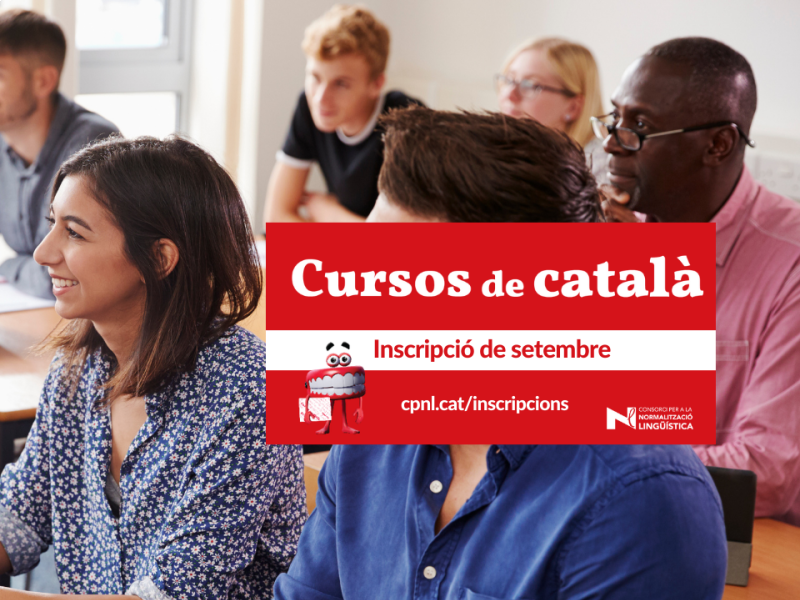 Cursos de català. Setembre 2024