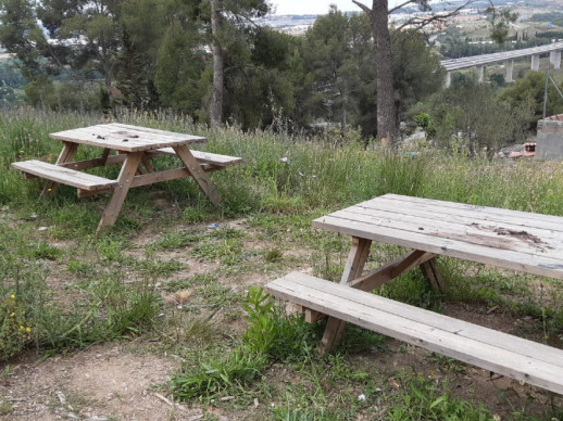 Reparem les conseqüències dels actes vandàlics al BCIL de les Trinxeres republicanes del bosc de Sant Miquel