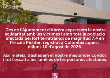 Ens solidaritzem amb les víctimes del fort terratrèmol registrat a Colòmbia i facilitem informació sobre les vies de col·laboració amb ONG com Creu Roja