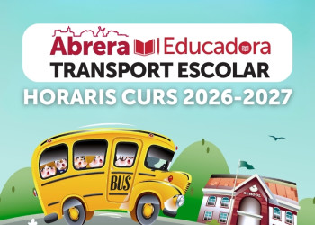 Atenció, famílies! Consulteu tota la informació del Transport Escolar d'Abrera del curs 2026-2027