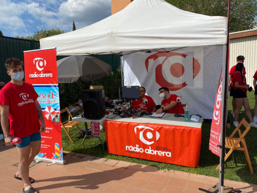 Ràdio Abrera a la Piscina Municipal d'Estiu 26-07-21