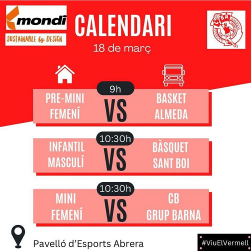 Competicions esportives - CBA 18.03.23 local 1