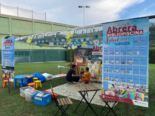 Bibliopiscina 2023 a la Piscina Municipal d'Estiu