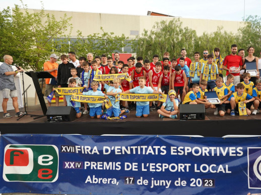 Gaudim amb la 17a edició de la Fira d’Entitats Esportives d’Abrera i el lliurament dels 24ns Premis de l'Esport Local d'Abrera. Enhorabona a totes i tots!