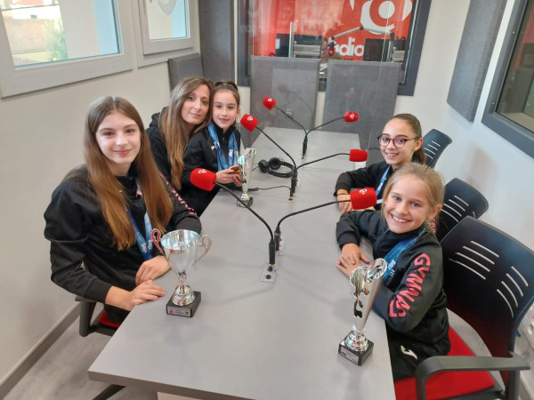 Lliurem els reconeixements esportius a les gimnastes de l'Abrera Gimnàstic Club pels èxits assolits als Campionats d'Espanya de Gimnàstica Artística d'aquest estiu