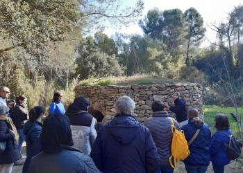 El diumenge 3 de desembre de 2023 vam participar en la IV Setmana de la Pedra Seca