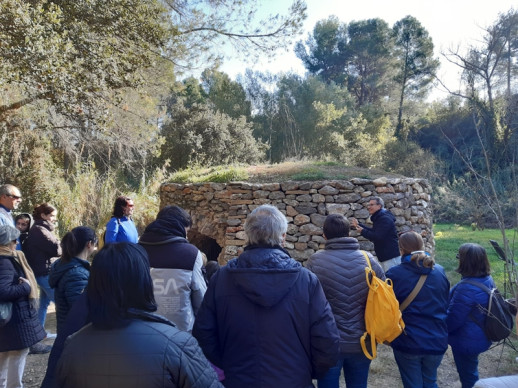 El diumenge 3 de desembre de 2023 vam participar en la IV Setmana de la Pedra Seca