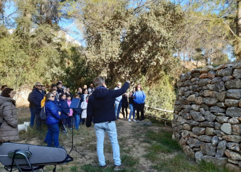 El diumenge 3 de desembre de 2023 vam participar en la IV Setmana de la Pedra Seca