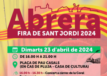 Torna la Fira de Sant Jordi d'Abrera, amb diferents activitats programades per a tothom!
