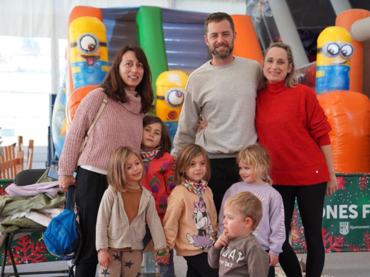 Famílies en el Parc de Nadal d'Abrera 2024-2025