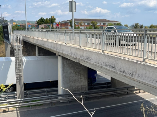 Aquest dijous 7 d'agost de 2025, en horari nocturn, es tallarà el trànsit a la via lateral d'entrada a Abrera des de l'A-2, al pont del c. del Treball i a diversos carrers del Polígon Industrial Sant Ermengol