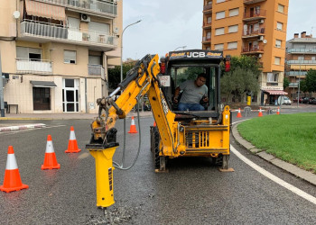 Aquest dimecres 27 d'agost estem actuant al barri del Rebato, amb uns treballs de reparació en la canonada general