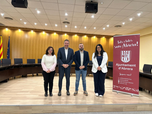 A Abrera reforcem el compromís com a 'Municipi que cuida' amb la visita institucional del diputat Javi Silva