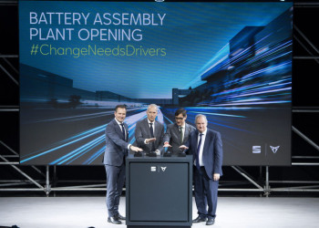 Assitim a la inauguració de la planta d’acoblament de bateries de SEAT i CUPRA, clau en l’electrificació al Baix Llobregat Nord